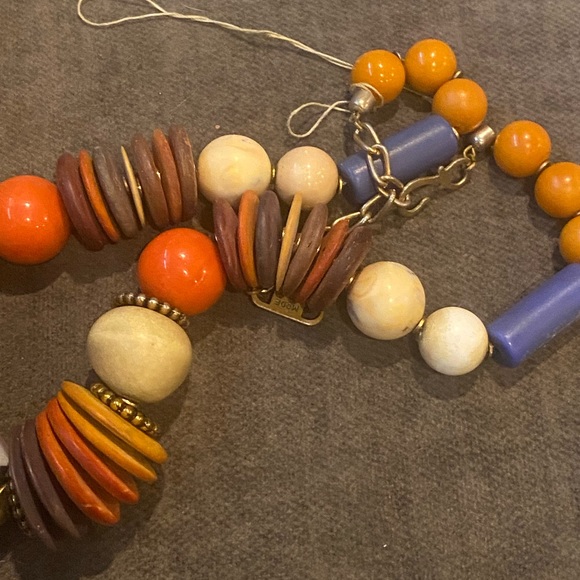 Italy NEEDS TO BE RESTRUNG necklace - Picture 6 of 8